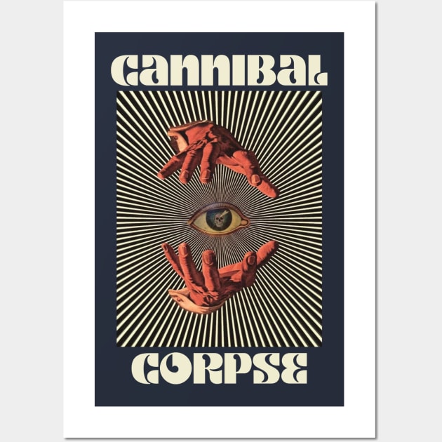 Hand Eyes Cannibal Corpse Wall Art by Kiho Jise